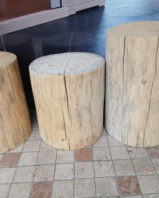 Tronchi per arredo
