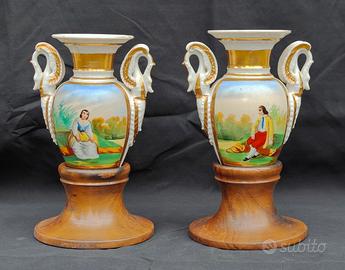 Coppia di vasi Napoleone III Secolo XIX°