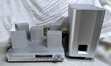 Sistema Home Theatre Sony "senza telecomando".