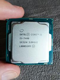intel core i5 7400 3.00GHz Microprocessore