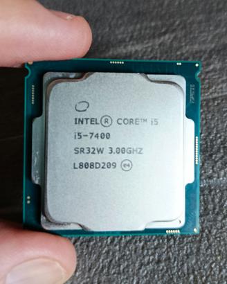 intel core i5 7400 3.00GHz Microprocessore