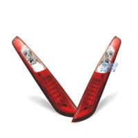 FANALI PER FORD FOCUS MK2 04-08 LED ROSSO CROMATO