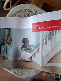 montascale ascensore per persone con problemi moto