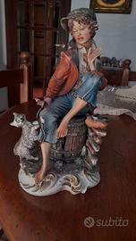 statuetta porcellana Capodimonte MENICHETTI