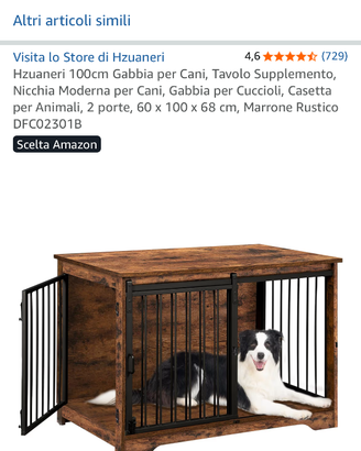 Kennel per cani di media taglia
