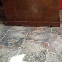  baule antico in legno.