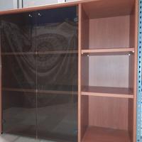 Mobile vetrina scaffale multiuso libreria