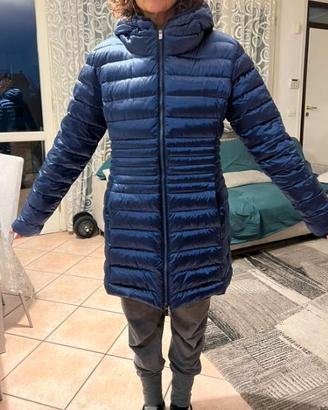 Piumino lungo donna Ciesse Piumini – blu navy
