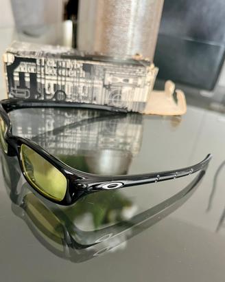 Occhiali Rari Oakley Four - Black/ H.I. blue