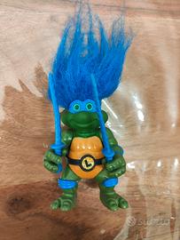 NINJA TURTLES TMNT TURTLE TROLL LEO LEONARDO 1993
