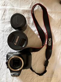 Canon EOS 100D, obiettivo 18-55mm + 18-135mm