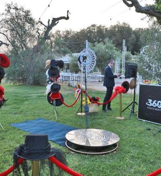 Photo Booth Spinner 360 & Caricature