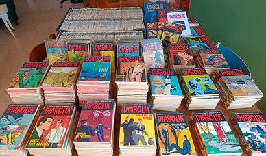 Diabolik 260 numeri serie originale da VIII a  XXX