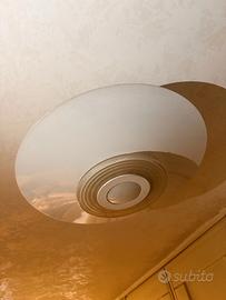 Lampadario da Soffitto in Vetro Satinato