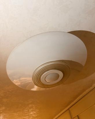Lampadario da Soffitto in Vetro Satinato