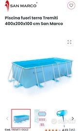 Piscina fuori terra Tremiti plus + Skinner Intex