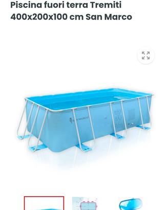 Piscina fuori terra Tremiti plus + Skinner Intex