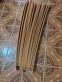 16 doghe letto in legno 83,6 x 5,3 cm con boccole