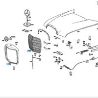 Calandra e Grigia per Mercedes W110
