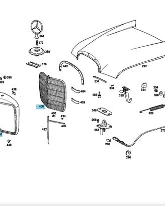Calandra e Grigia per Mercedes W110