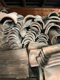 Vecchie tegole per tetti