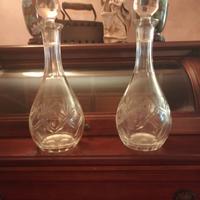 bottiglie vintage  acqua o vino 
