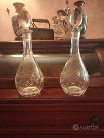 bottiglie vintage  acqua o vino 