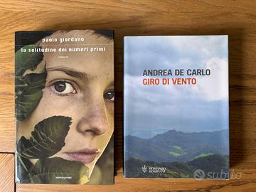 Set 2 romanzi Giordano - De Carlo