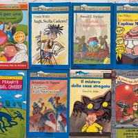 8 Libri per ragazzini Battello a Vapore