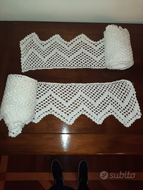 Merletti all'uncinetto Pizzi Asciugamano antico