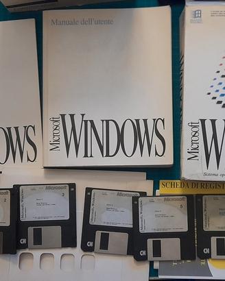 software vintage per WINDOWS e MS-DOS