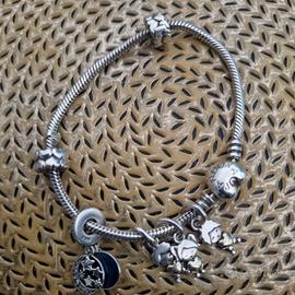 Bracciale Pandora originale Argento 925 con charm 