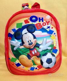 Topolino zaino zainetto scuola asilo Disney