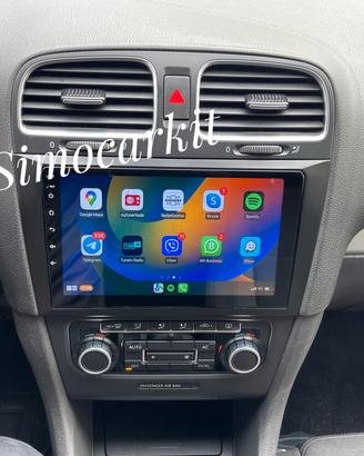 Autoradio Android Auto Carplay Per Golf 6 MK6