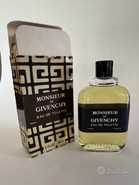 Givenchy Monsieur vintage anni ’80 60ml