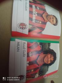 Gullit e Ancelotti figurine 1992 Calcioflash 