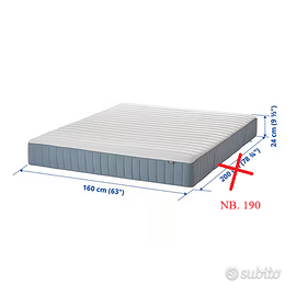 VALEVÅG Materasso Ikea
