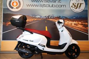 Sym Fiddle 50 Bianco Sella Rossa