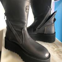 Anfibi Boots donna Bruno Bordese pelle Nuovi Abbigliamento e Accessori In vendita a Varese