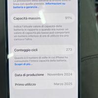 Iphone 15 128GB Bianco