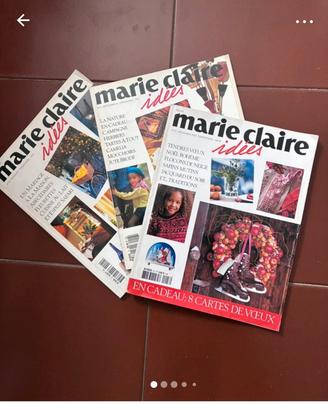 Lotto 3 riviste vintage Marie Claire Idees anni 90