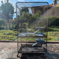Gabbia grande per roditori o voliera