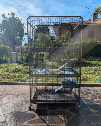 Gabbia grande per roditori o voliera