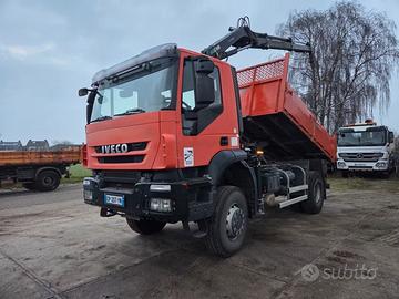 Iveco TRAKKER AD190T32 4X4 GRU RIBALTABILE