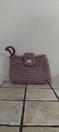 Pochette Lilla Fatta A Mano