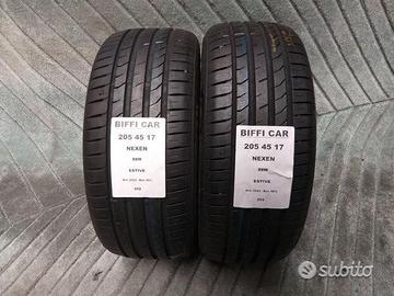 2 gomme 205 45 17 nexen a252