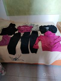 felpe, pantaloni tg. 6/7 a