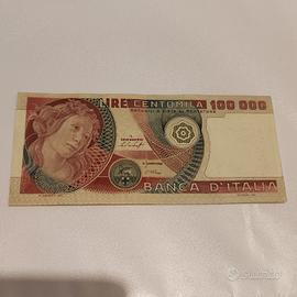 100.000 LIRE BOTTICELLI
