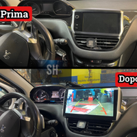 Car tablet specifico per Peugeot 208 - 2008