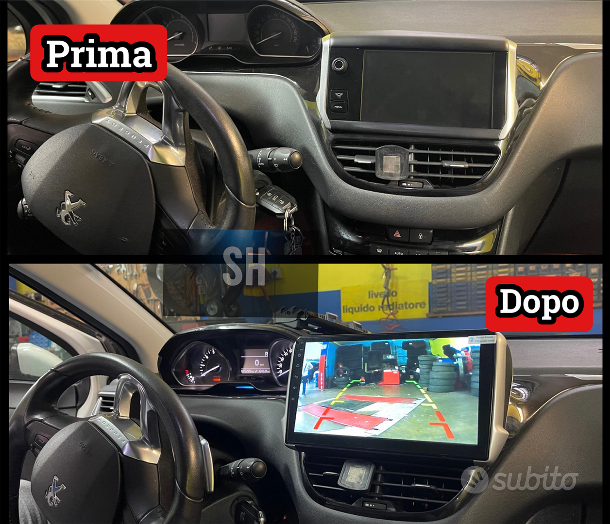 Subito - SH HOLDING AUTO - Car tablet specifico per Peugeot 208